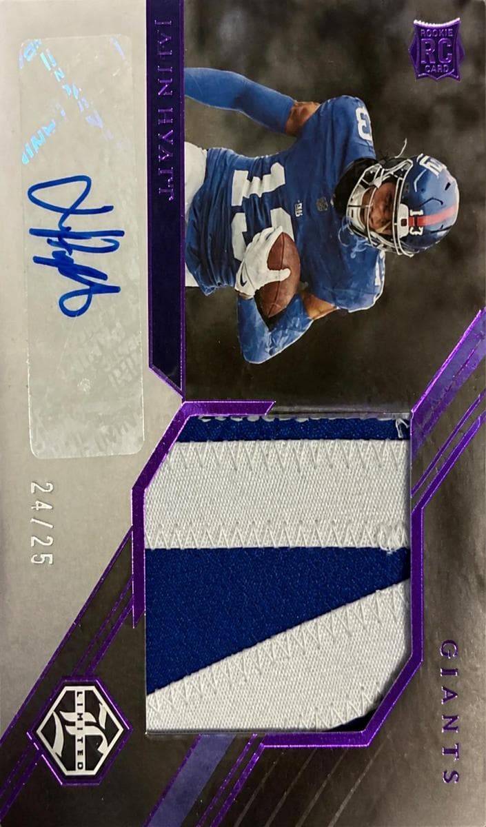 Jalin Hyatt 2023 panini Panini Limited
