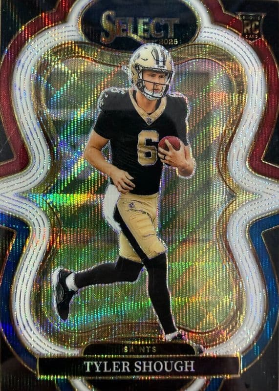 Tyler Shough 2025 panini Select Suite Level