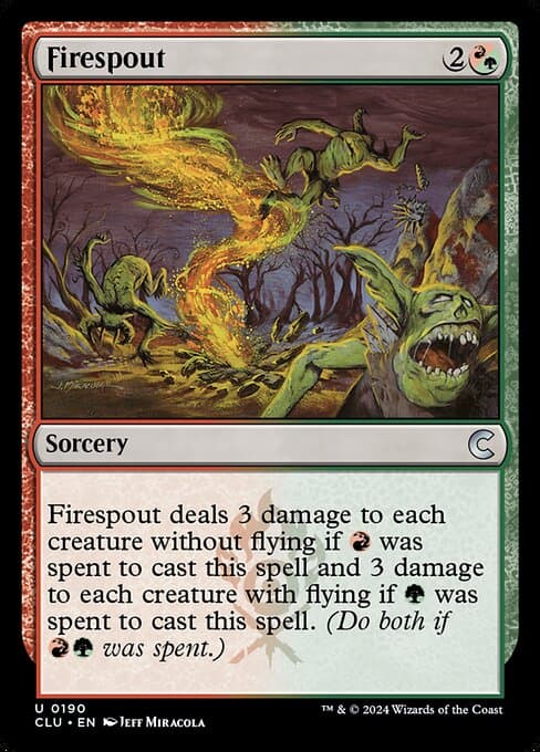 Firespout 2015 Magic: The Gathering Legendary Cube Prize