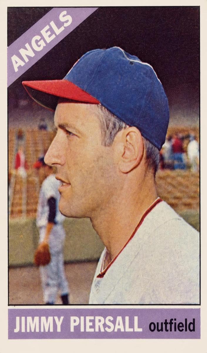 Jimmy Piersall 1966 topps Topps