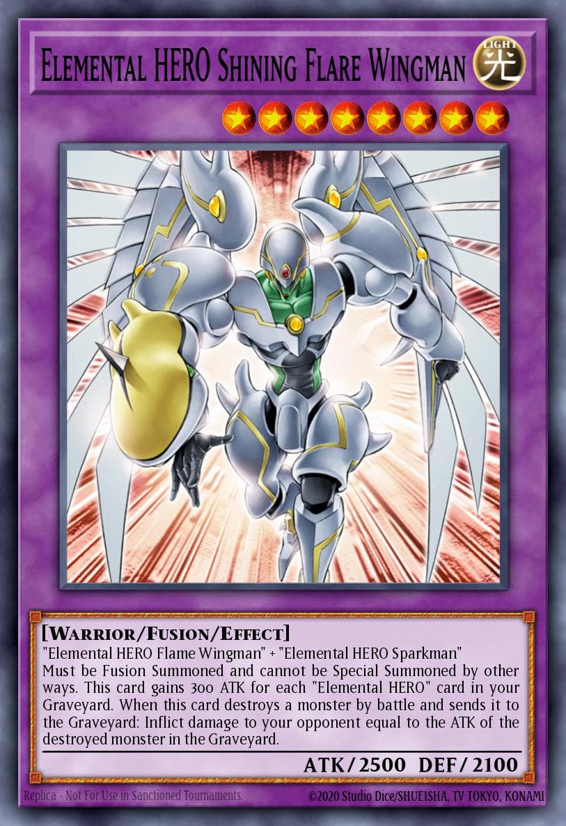 Elemental HERO Shining Flare Wingman 2016 Yu-Gi-Oh!