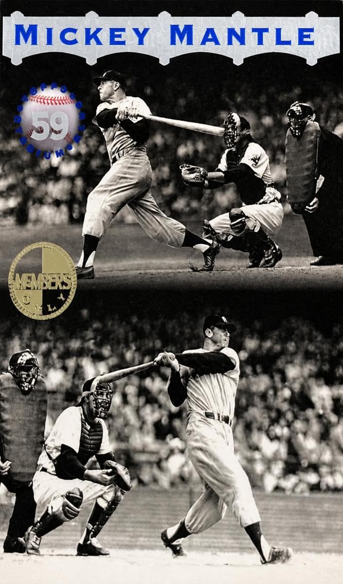 Mickey Mantle 1996 unknown Stadium Club