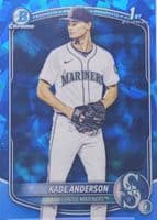 Kade Anderson 2025 bowman Bowman Draft Sapphire