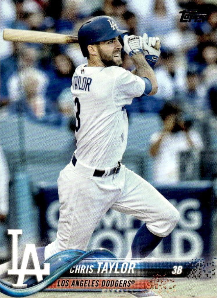 Chris Taylor 2018 topps Topps