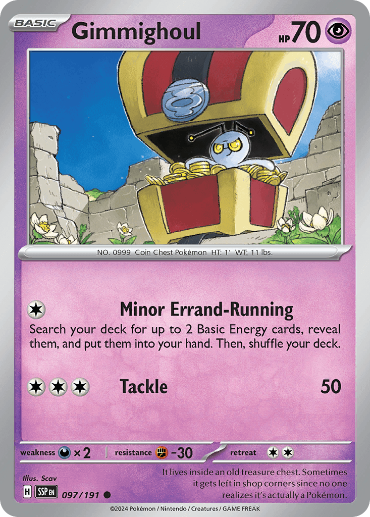 Gimmighoul 2023 Pokemon