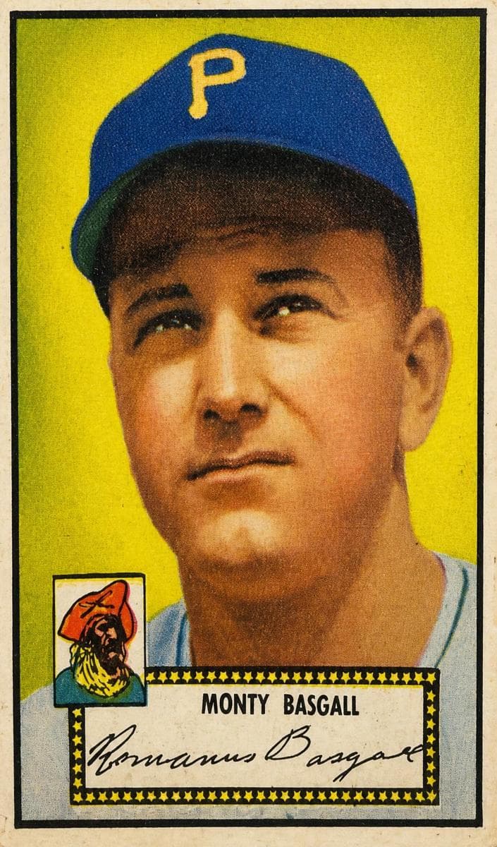 Monty Basgall 1952 topps Topps