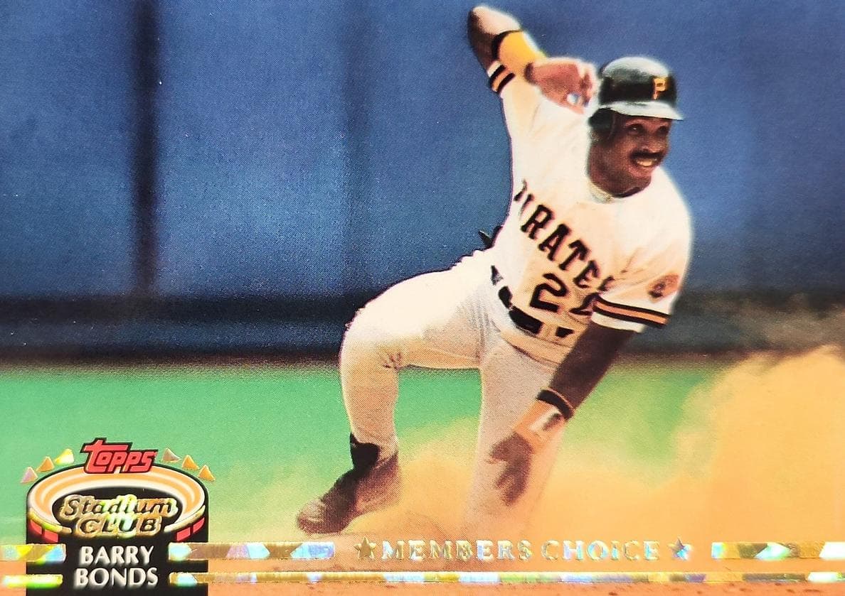 Barry Bonds MC 1992 unknown Stadium Club