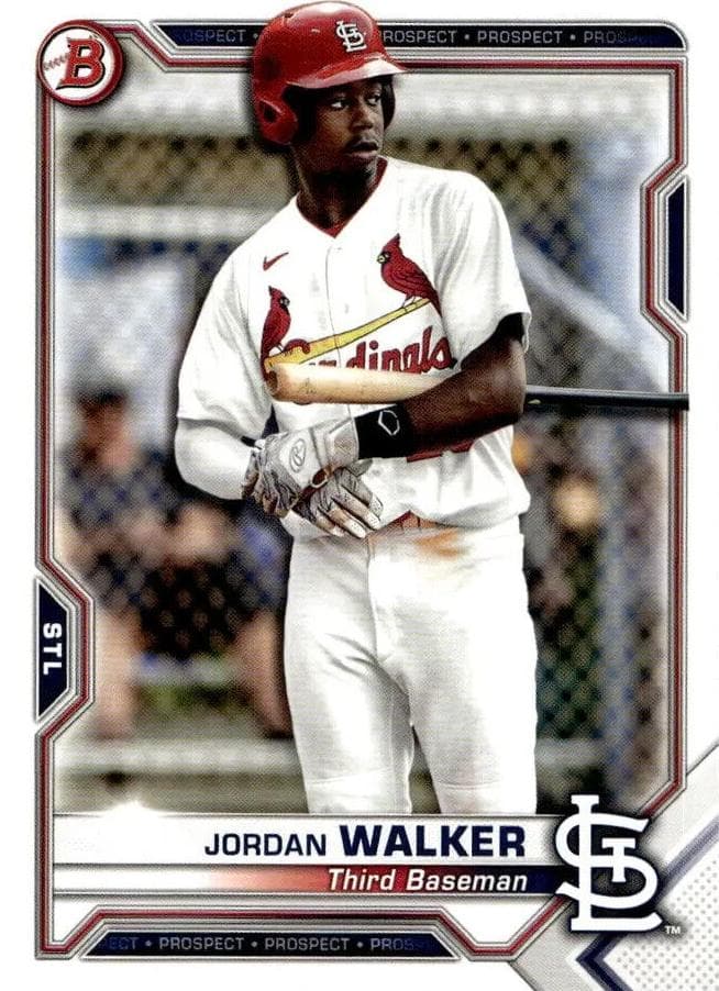 Jordan Walker 2021 bowman Bowman