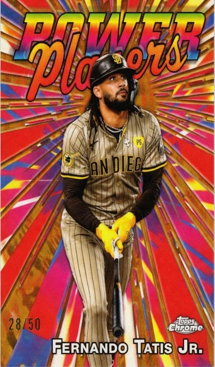 Fernando Tatis Jr. 2025 topps Topps Chrome