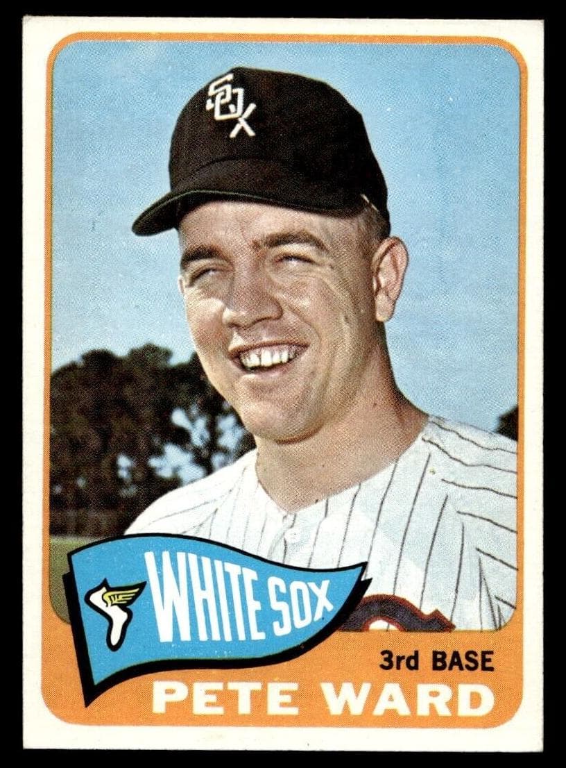 Pete Ward 1965 topps Topps
