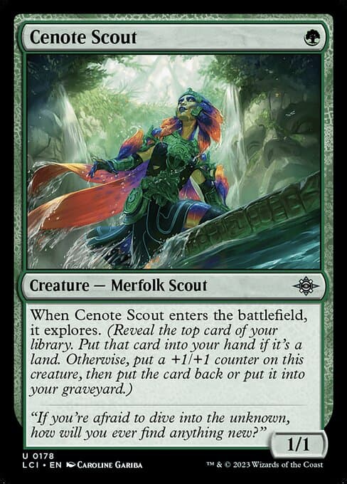 Cenote Scout 2023 Magic: The Gathering Lost Caverns of Ixalan