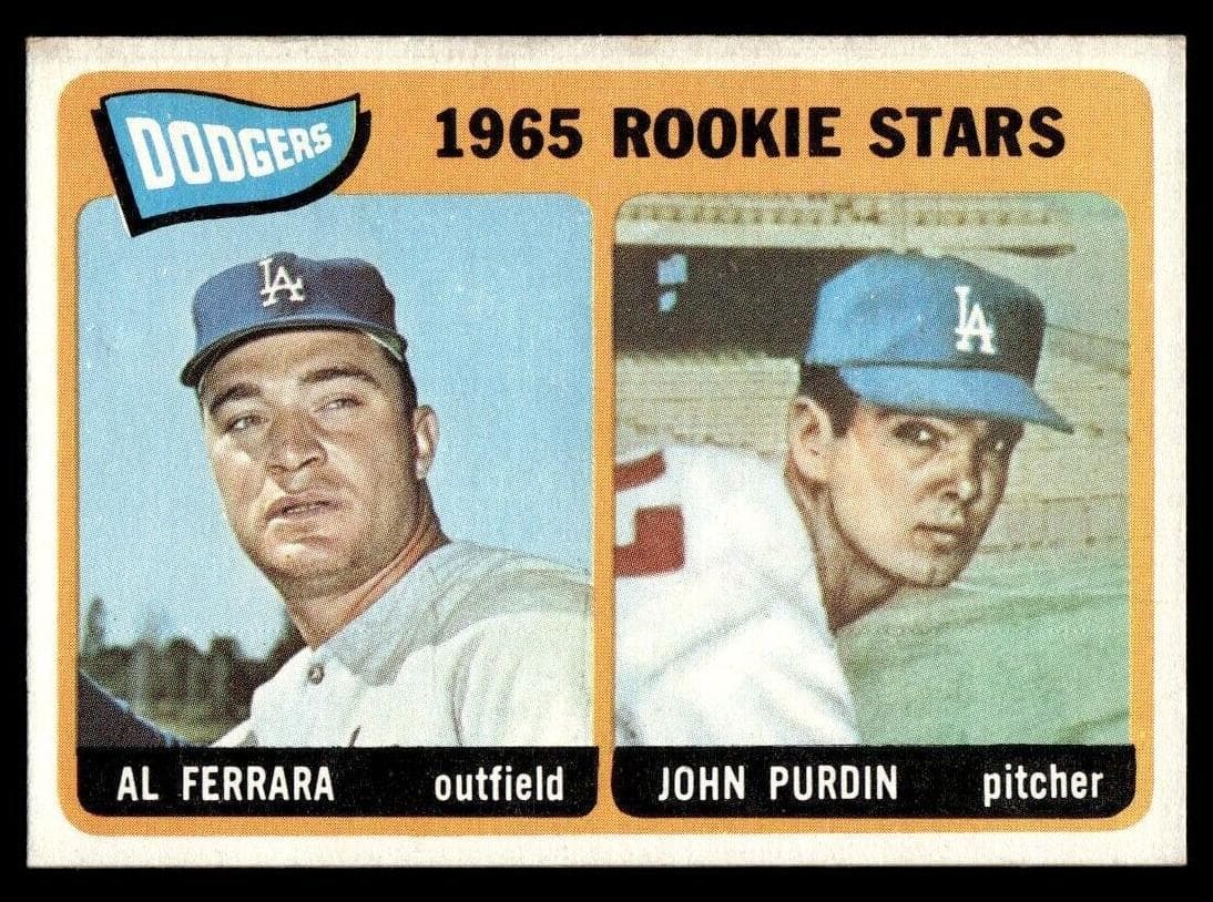 Dodgers 1965 Rookie Stars (Al Ferrara / John Purdin) #331