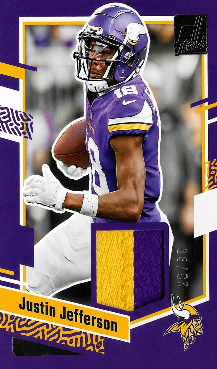 Justin Jefferson 2023 panini Panini Donruss