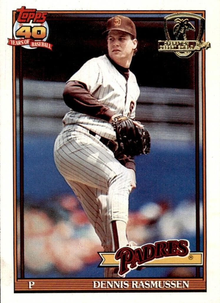 Dennis Rasmussen 1991 topps Topps
