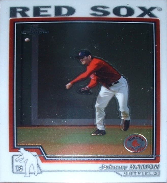 BASEBALL JOHNNY DAMON BOSTON R 2004 Topps Chrome