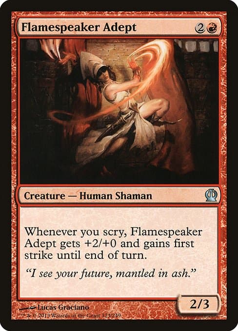 Flamespeaker Adept 2013 Magic: The Gathering Theros