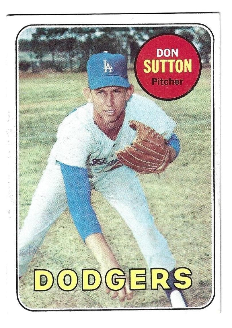 Don Sutton 1969 topps Topps