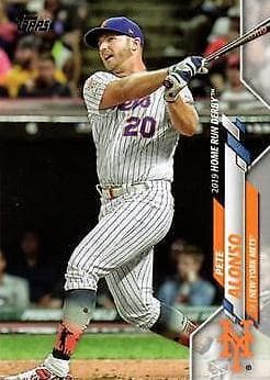 Pete Alonso 2020 topps Topps Update