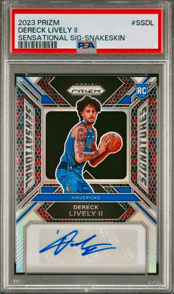 Dereck Lively II 2023 panini Panini Prizm