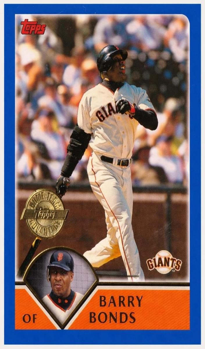 Barry Bonds 2003 topps