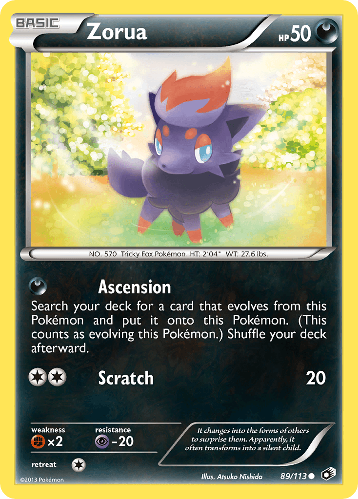 Zorua 2013 Pokemon