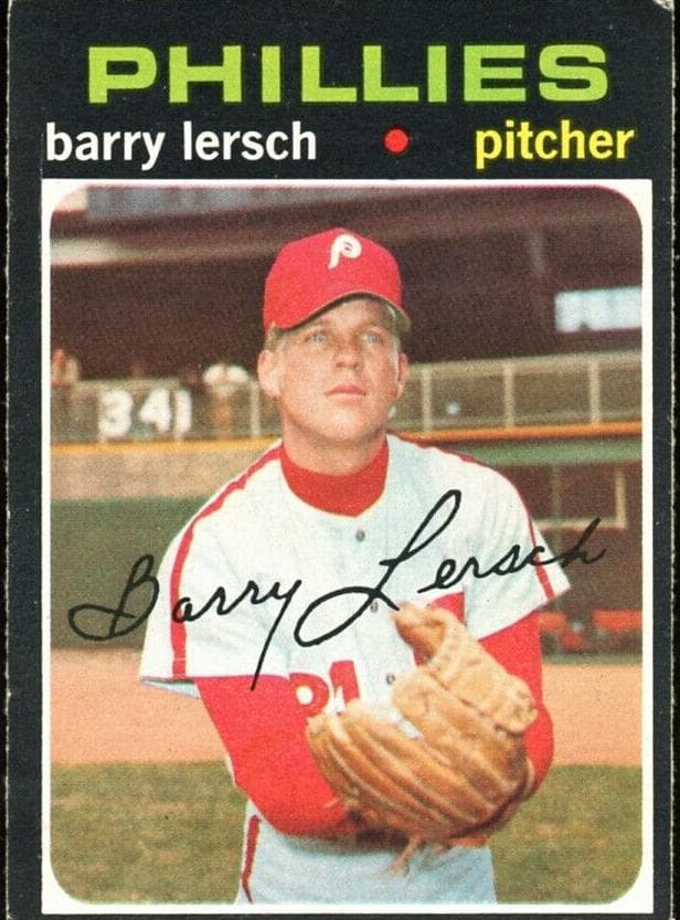 Barry Lersch 1971 topps O-Pee-Chee