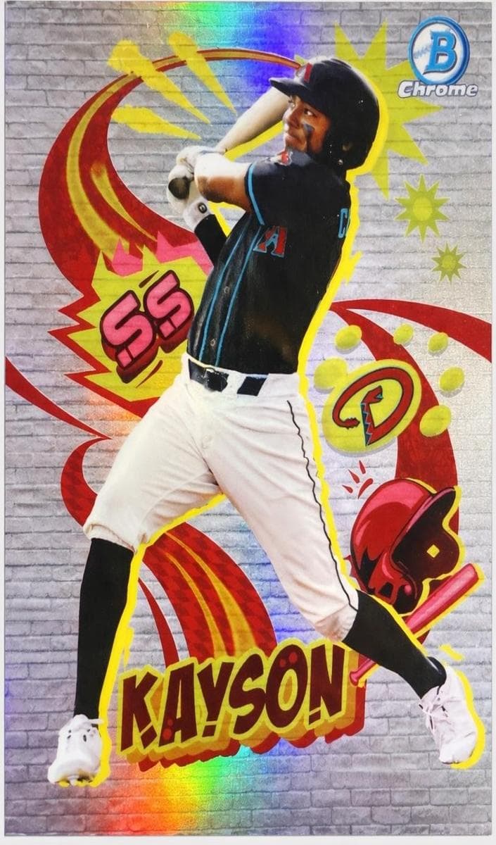 Kayson Cunningham 2025 bowman Bowman Draft Chrome