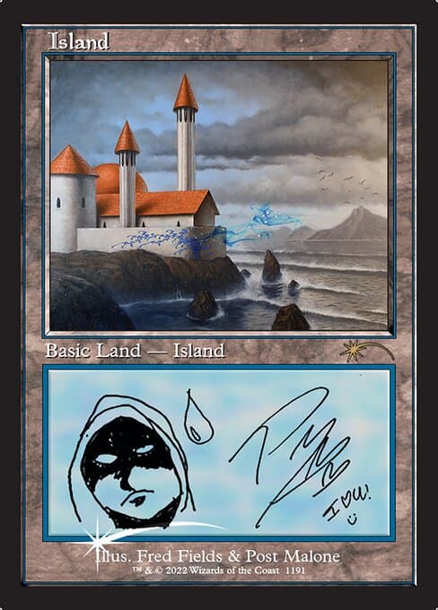 Island 2019 Magic: The Gathering Secret Lair Drop