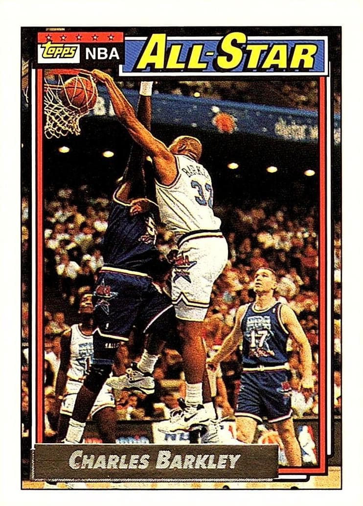 Charles Barkley 1992 topps