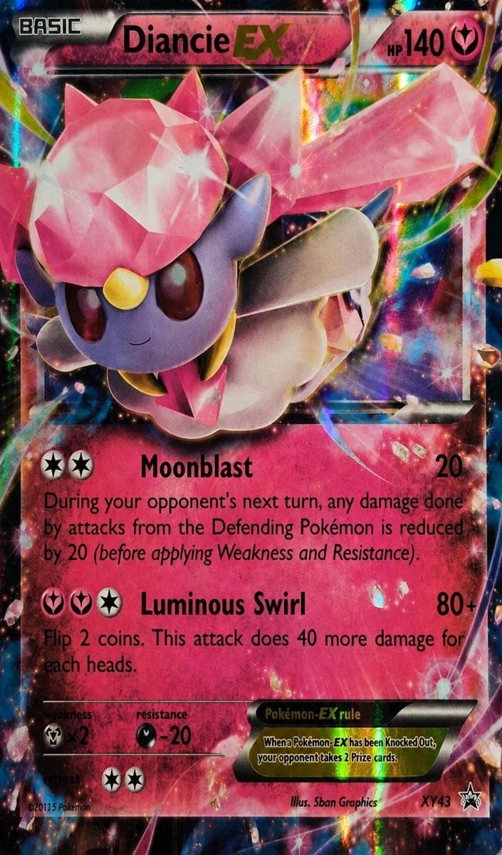 Diancie EX #xy43
