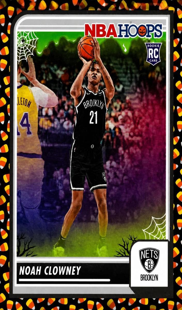 Noah Clowney 2023 panini Hoops Haunted Hoops