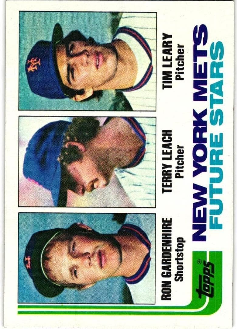 Terry Leach 1982 topps Future Stars
