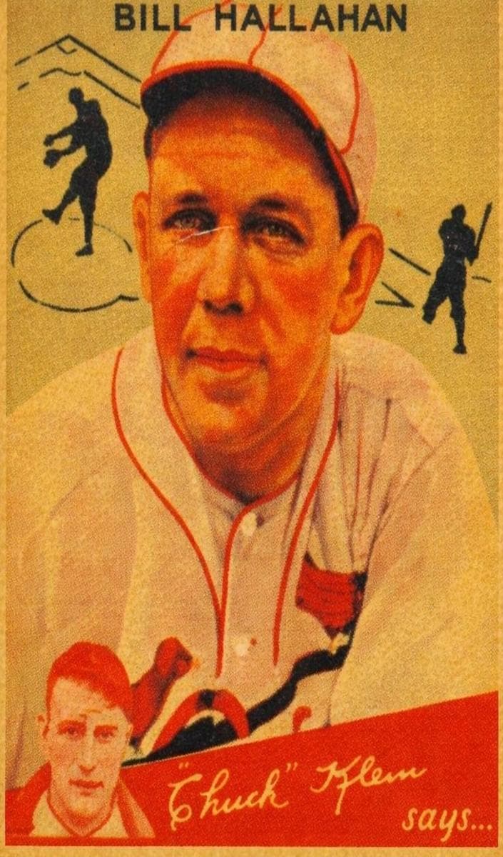 Bill Hallahan 1934 unknown Goudey