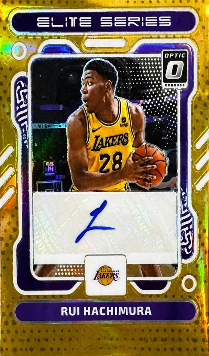Rui Hachimura 2023 panini Donruss Optic