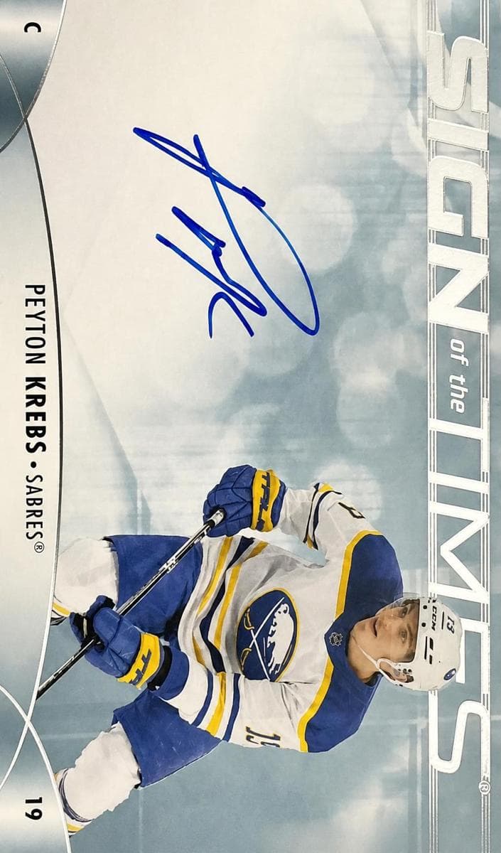 Peyton Krebs 2023 unknown SP Authentic