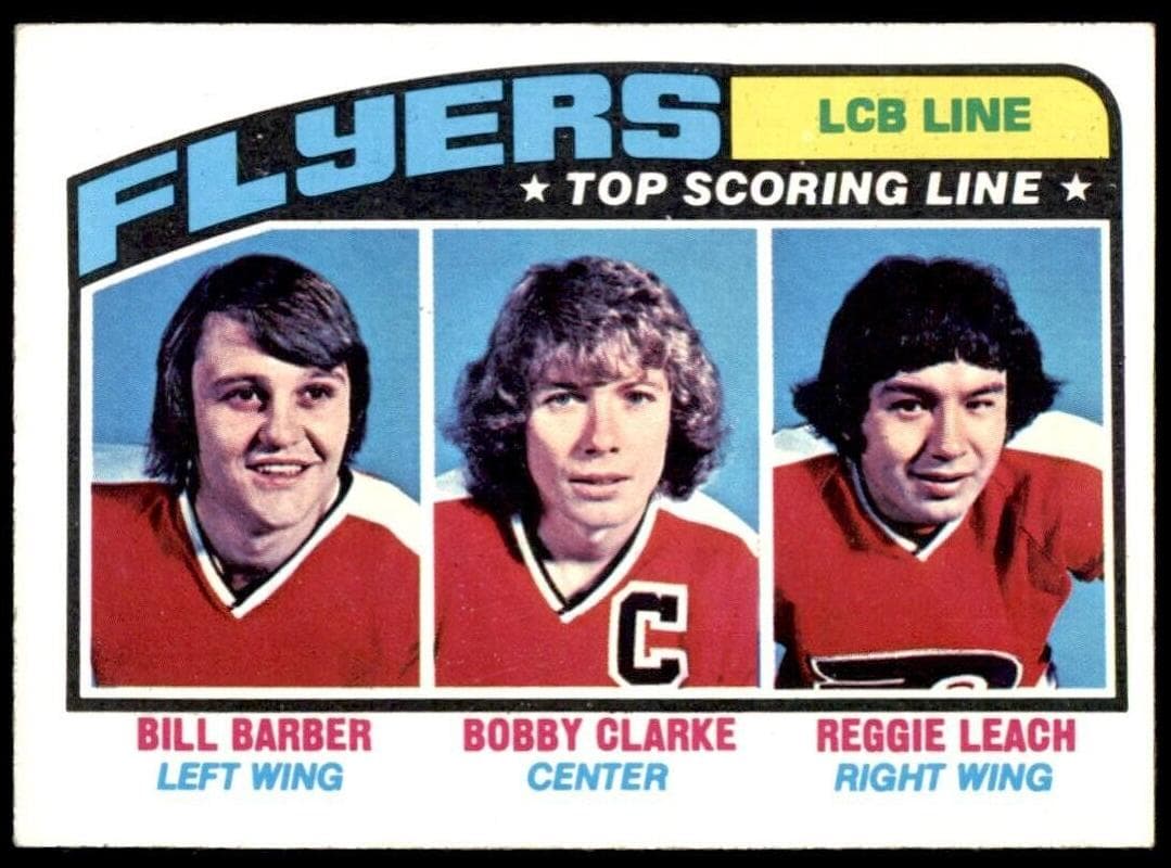 LCB Line (Bill Barber / Bobby Clarke / Reggie Leach) #215