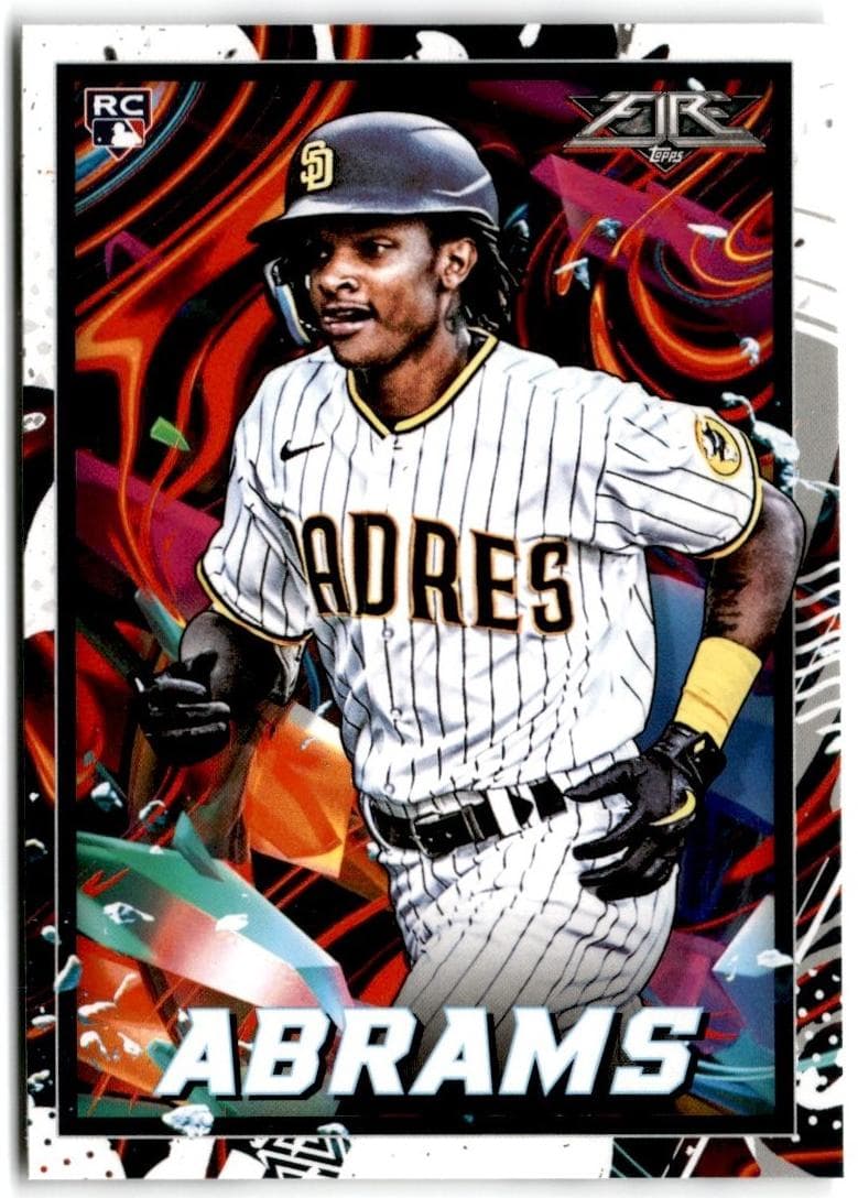 CJ Abrams 2022 topps Topps Fire