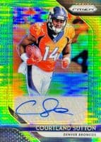 Courtland Sutton 2018 panini Prizm Rookie Autographs