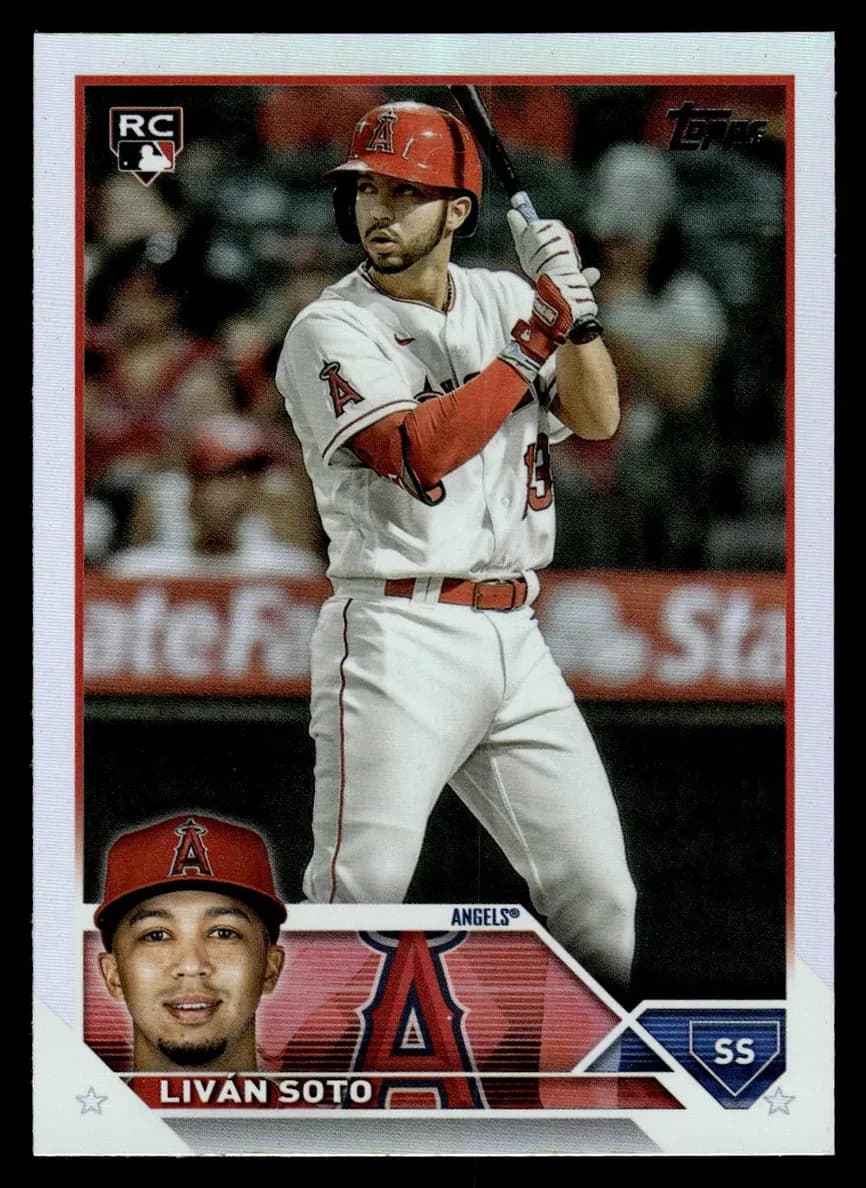 Livan Soto trading card