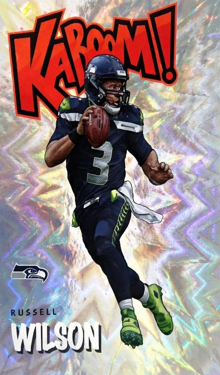 Russell Wilson 2020 panini Absolute Kaboom!