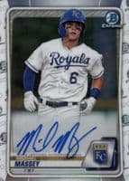 Michael Massey trading card