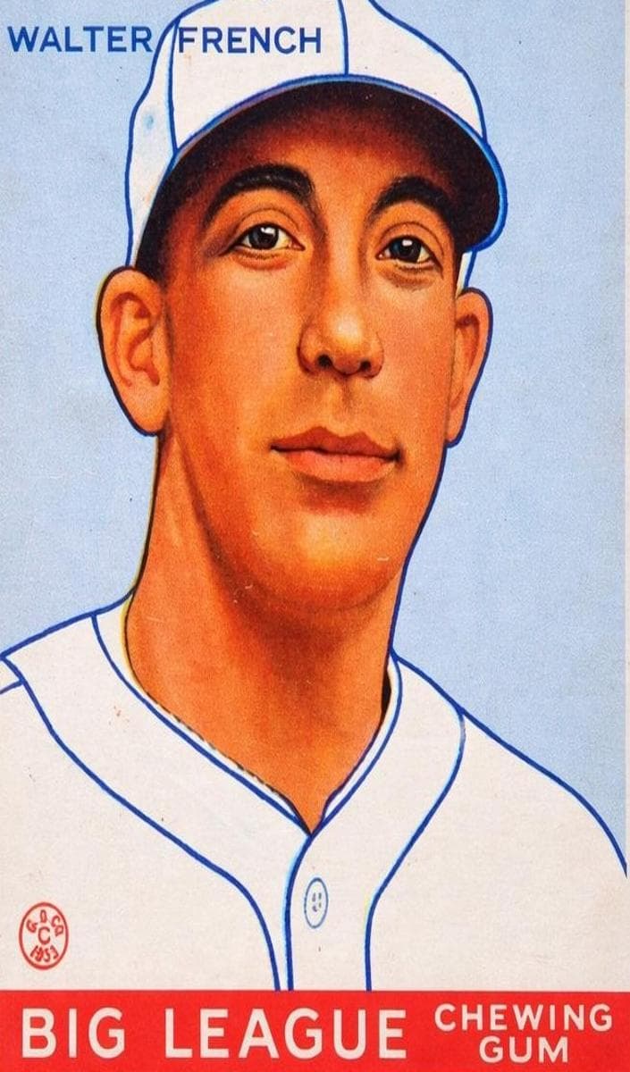 Walter French 1933 unknown Goudey