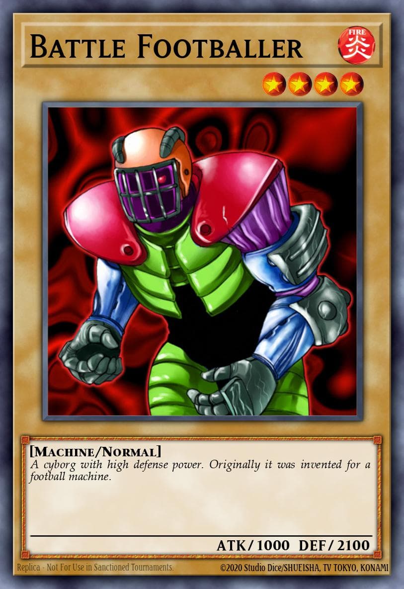 Battle Footballer #DCR-001
