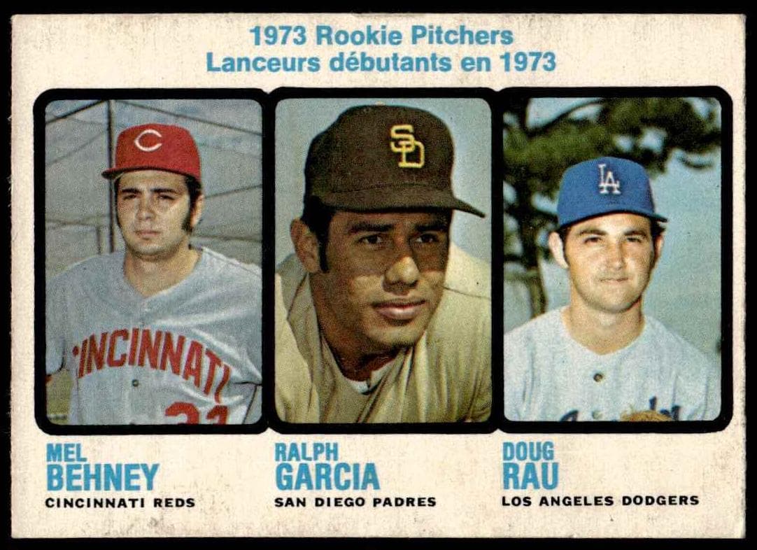 1973 Rookie Pitchers (Mel Behney / Ralph Garcia / Doug Rau) #602