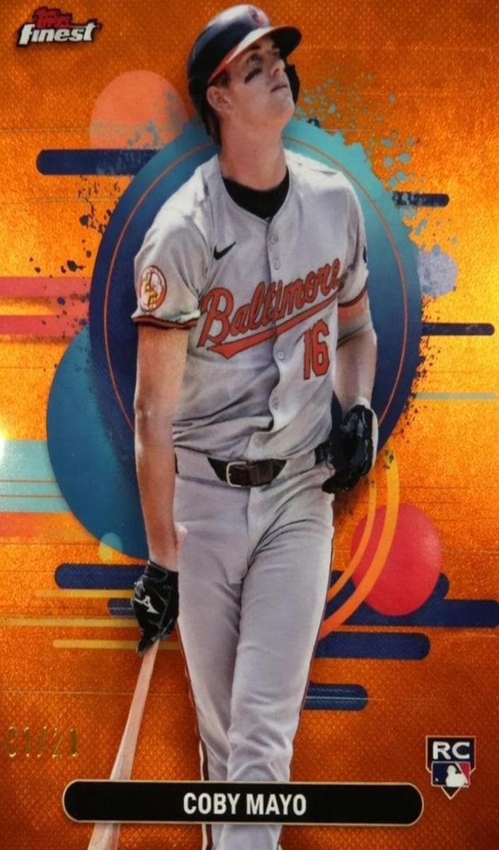 Coby Mayo 2025 topps Topps Finest