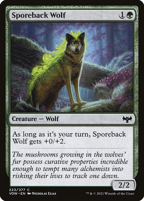 Sporeback Wolf 2022 Magic: The Gathering Innistrad: Double Feature