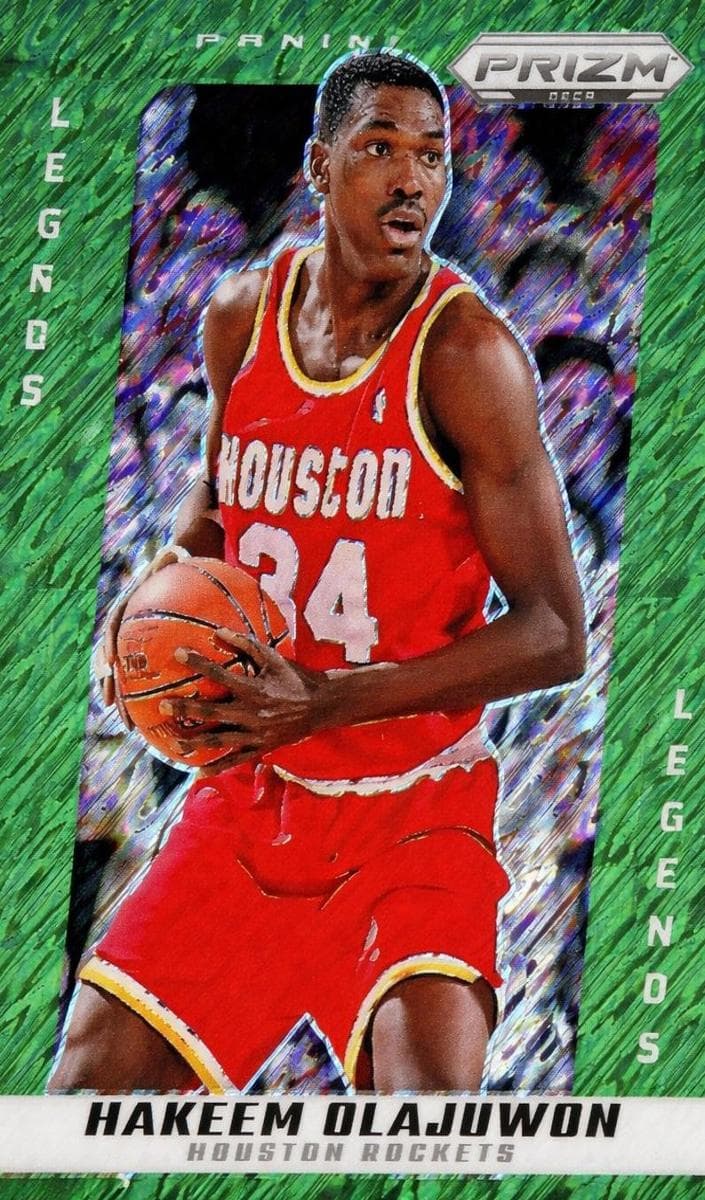 Hakeem Olajuwon 2024 panini Panini Prizm Deca