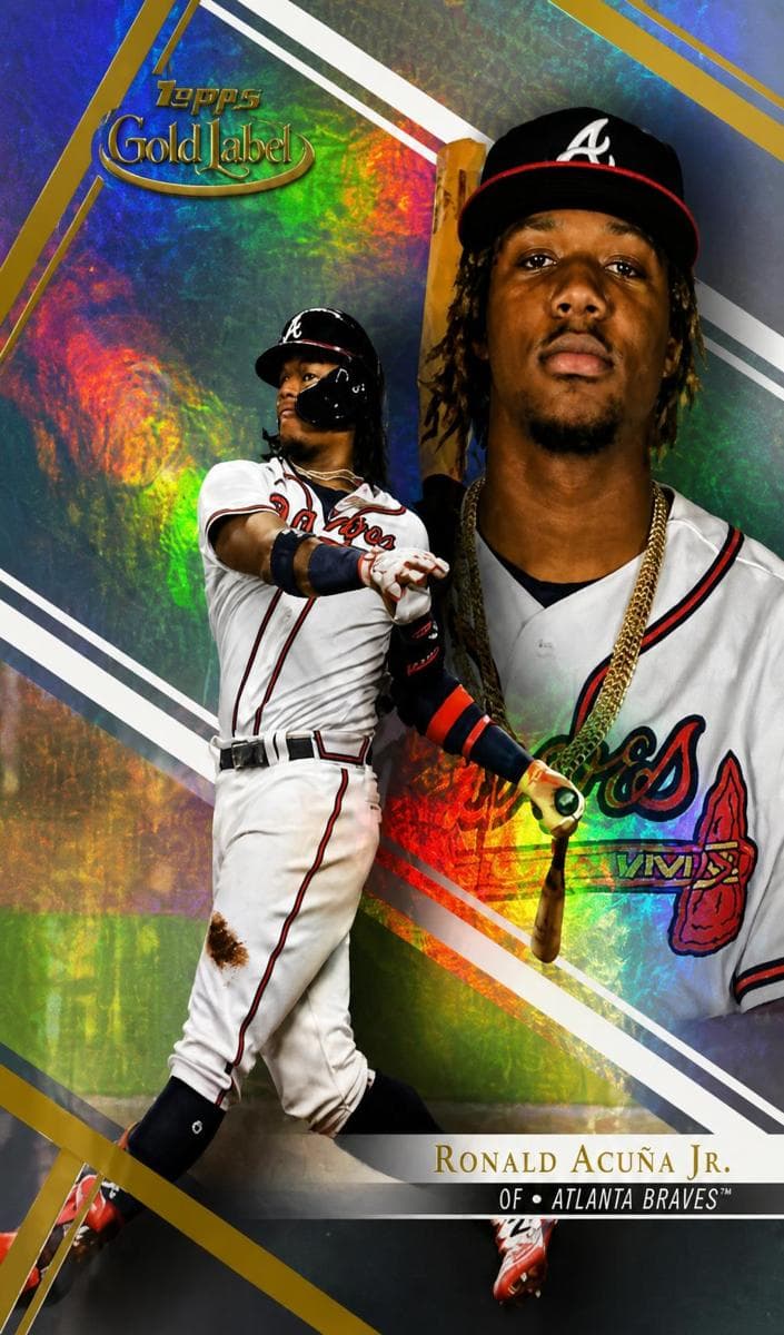 Ronald Acuña Jr. 2021 topps Topps Gold Label