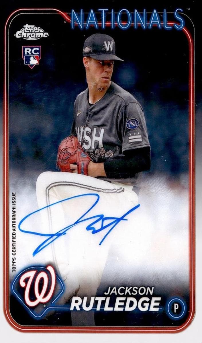 Jackson Rutledge trading card