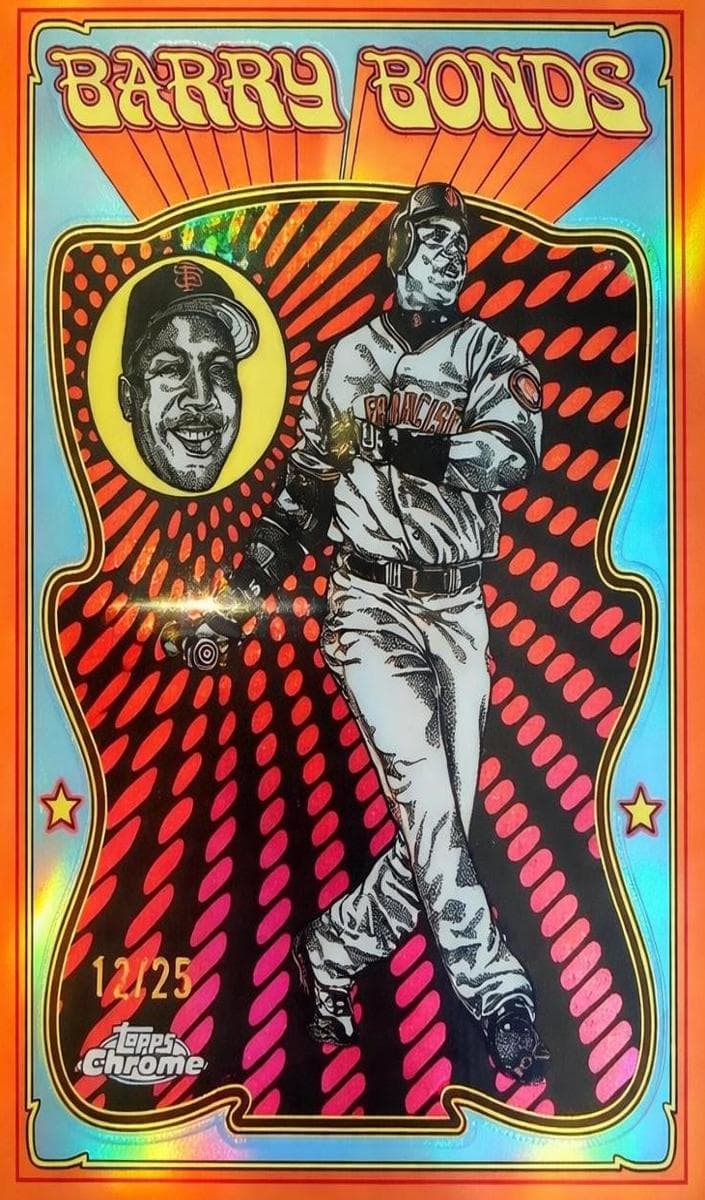 Barry Bonds 2025 bowman